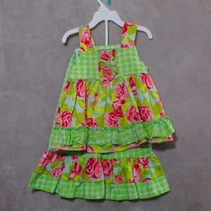 Girls quality two piece size 2